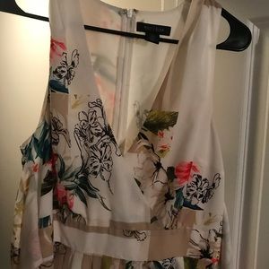 White and Black Market Dress